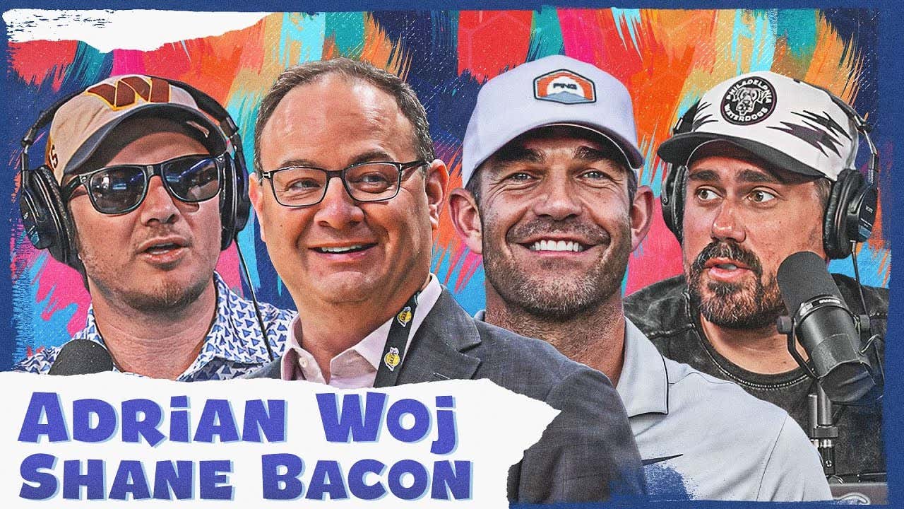 FULL VIDEO EPISODE: Adrian Wojnarowski, PGA Championship W/ Shane Bacon, Jokic Is The Best Player Alive + Guys On Chicks