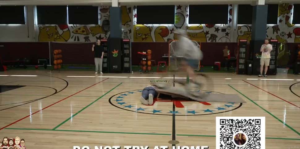 Mook Just Went Evil Knievel And Jumped Over Titus With A Bike