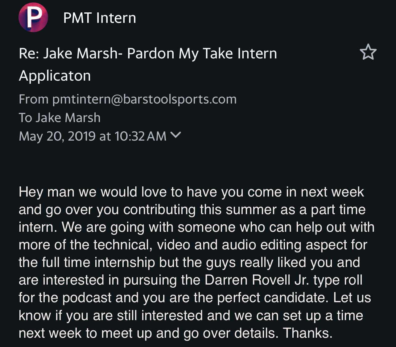 My Full Pardon My Take Internship Interview With Big Cat And PFT From