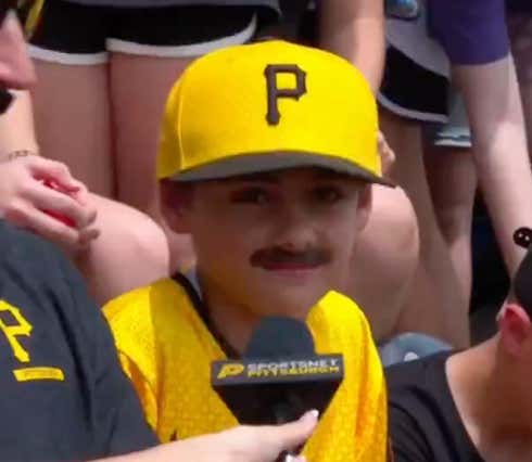 Nobody Gets It More Than This Kid Who Said He Loves Paul Skenes Because of 'His Mustache and Livvy Dunne'