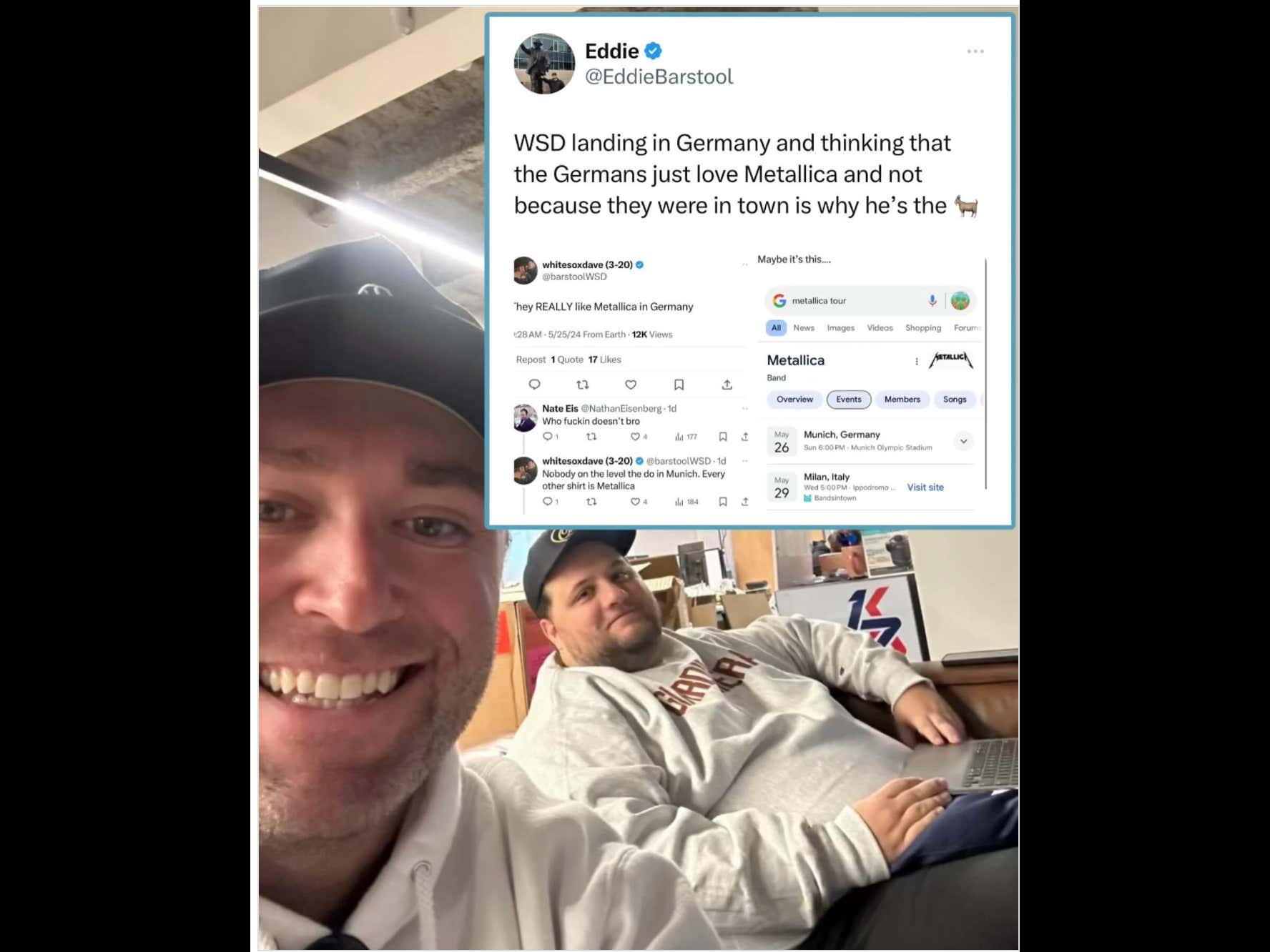 White Sox Dave Is In Germany Doing White Sox Dave Things Thinks