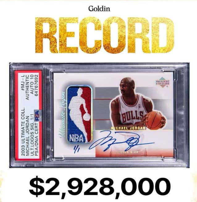 Highest Selling Michael Jordan Card Of All Time Sells For $2.9 MILLION