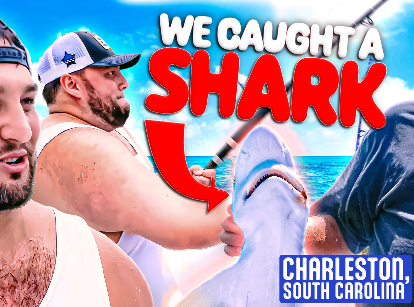 SHARK FISHING IN CHARLESTON, SC | Dana Beers Bachelor Party Selection Series