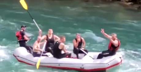 Offseason Nikola Jokic Has Arrived And This Time He's Living His Best Life By White Water Rafting