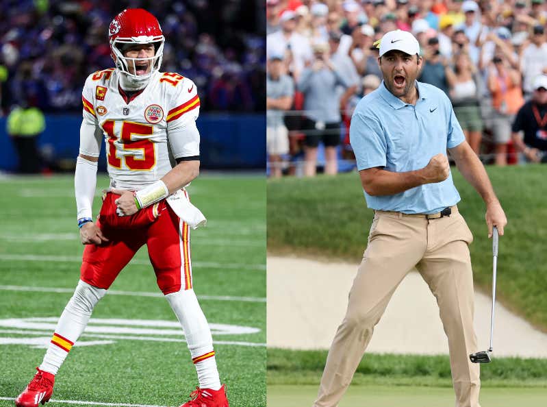 Would You Rather Play One Round As Scottie Scheffler Or One Game As Patrick Mahomes? Barstool