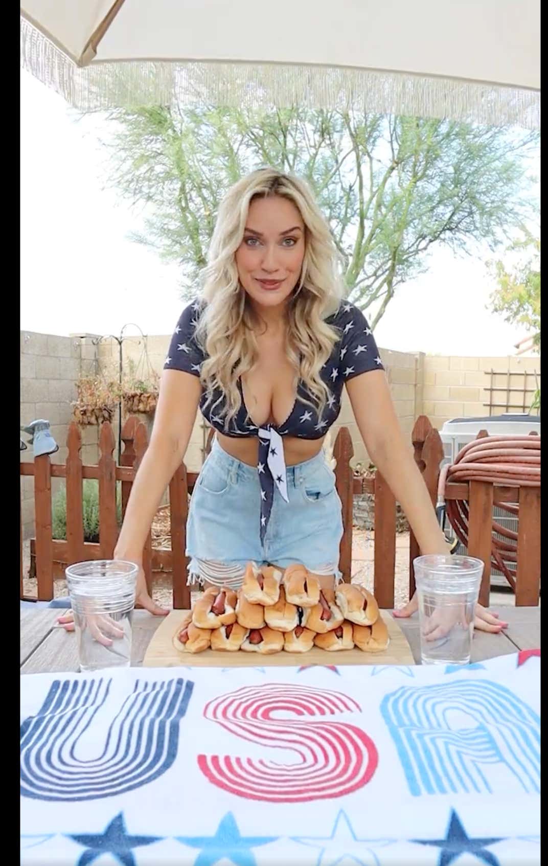 I’ve Found The Perfect Replacement For Joey Chestnut In The Nathan’s Hot Dog Eating Competition, And Her Name Is Paige Spiranac