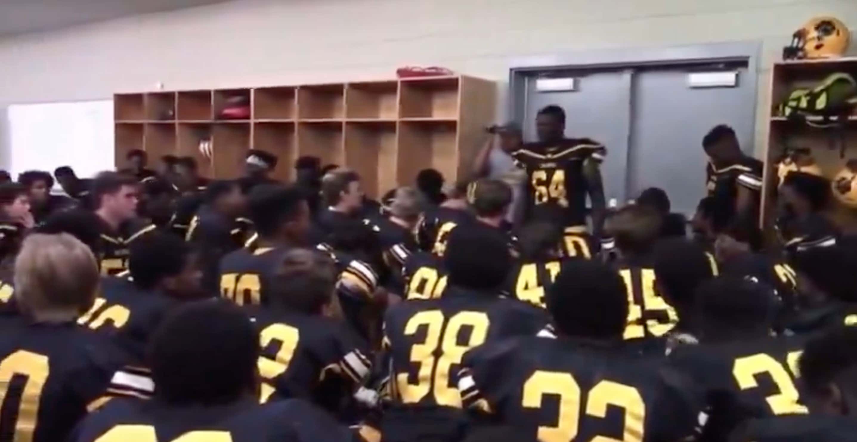 This High School Football Pregame Speech Will Have You Ready To Run Through a Brick Wall and Also Go to Church