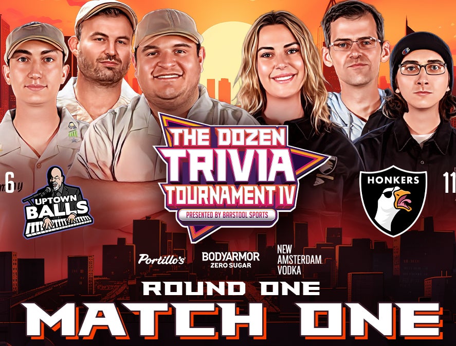 6-Uptown Balls vs. 11-Honkers | Rd 1, Match 1 - The Dozen Trivia Tournament IV