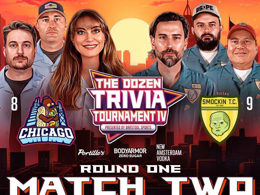 8Chicago vs. 9Smockin Rd 1, Match 2 The Dozen Trivia Tournament