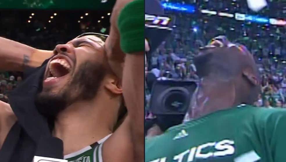 Jayson Tatum Channeled His Inner Kevin Garnett After Finally Breaking Through And Winning His First Title