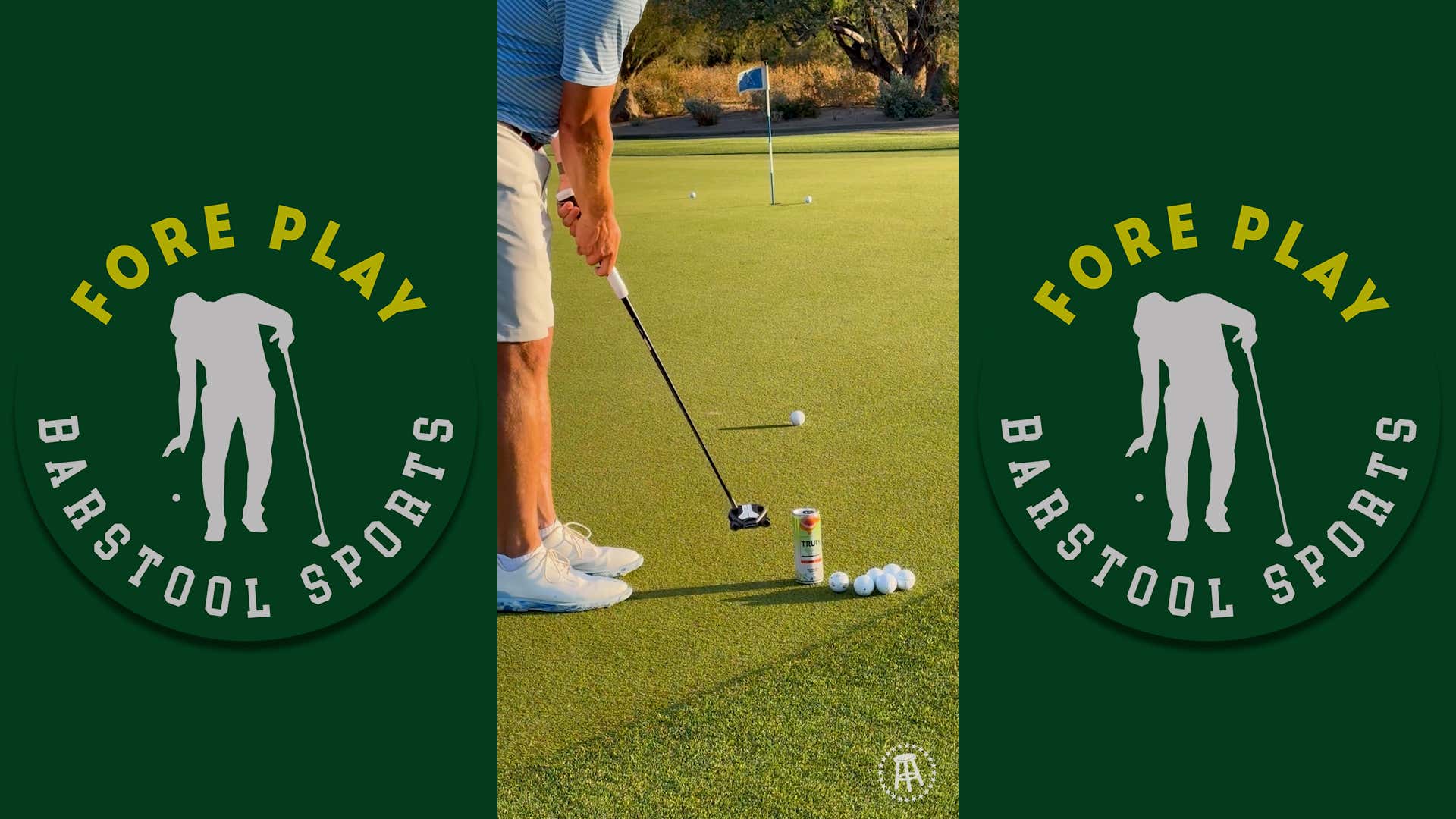 Testing Out A Tricky 30-Foot Putt