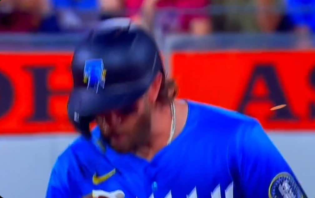 Bryce Harper Broke Out The "Hawk Tuah" And Spit On That Thang With This Double