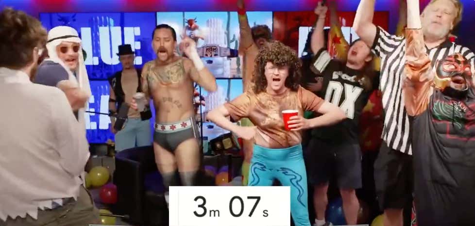 The Royal Rumble Case Race Was A Beautiful Blend Of Chaos, Wrestling, And Beers. Lots Of Beers.