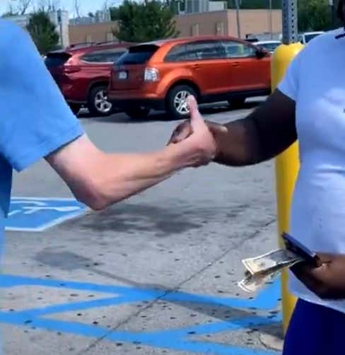 Stop What You're Doing And Observe Chris Klemmer Attempt To Welcome A Fellow Human