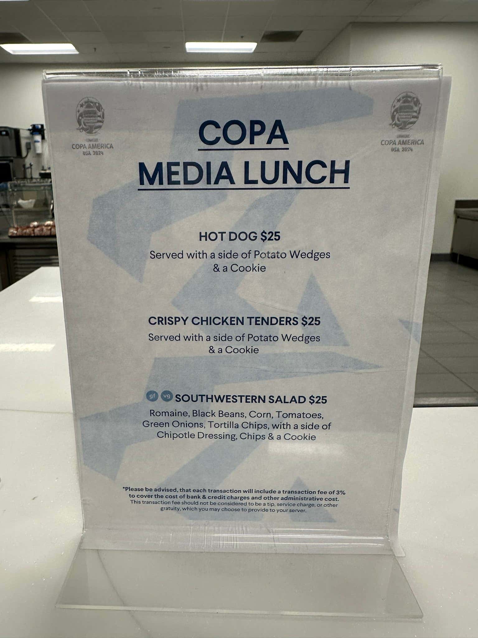 The Media Food Prices at SoFi Stadium for Copa America Matches Are Borderline Criminal