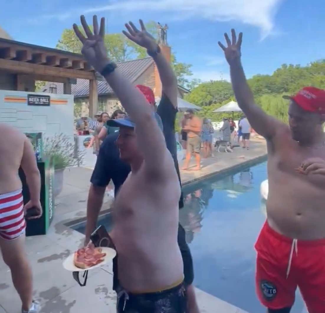 A Hammered Will Compton Joined A Drunk Pardon My Take Crew On Today's Show And The Conversation Went All Over The Place