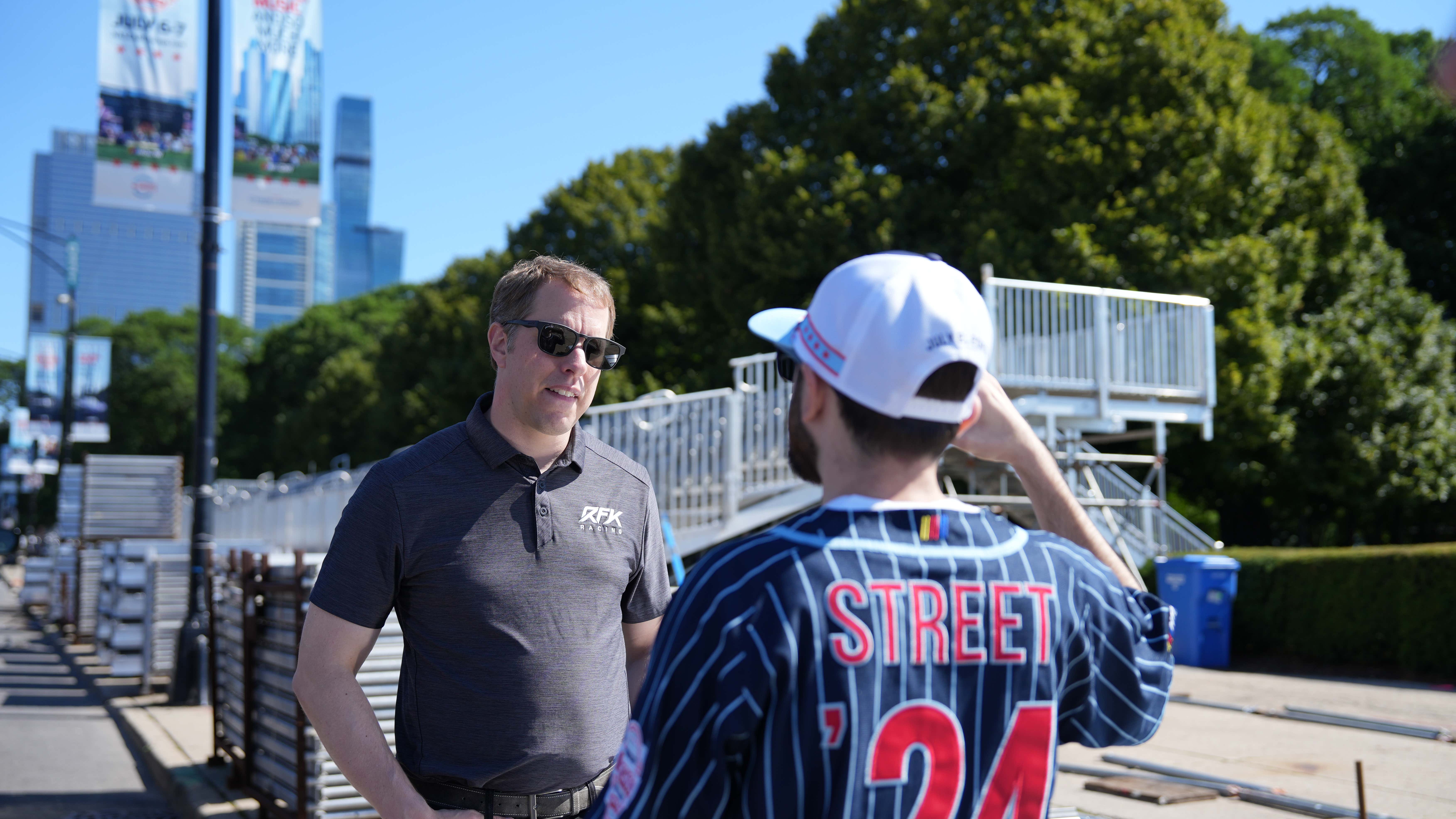 Previewing Chicago’s Street Course With One of NASCAR’s Most Veteran Drivers