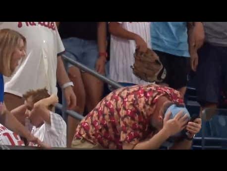 Dropping A Home Run Ball And Causing Your Kid To Cry Has To Be One Of The Worst Dad Moments Imaginable