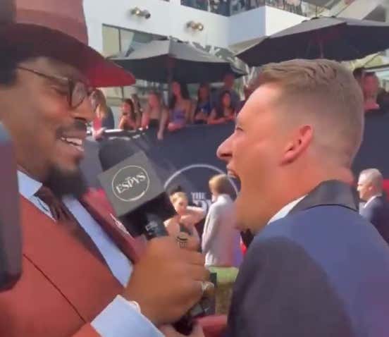 "I Don't Approve." Cam Newton And Mac Jones Laugh Uncontrollably While Talking About Bill Belichick And His 23-Year-Old Girlfriend