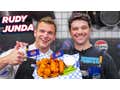 Teaching Rudy from ANUS Podcast the BEST Chicken Wing Recipe | What's For Lunch Presented by Pepsi