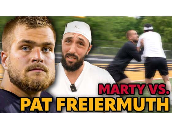 Barstool Blogger Tries To Cover Steelers Tight End Pat Freiermuth | Marty Vs. Ep. 4 Presented By Kurvball Whiskey