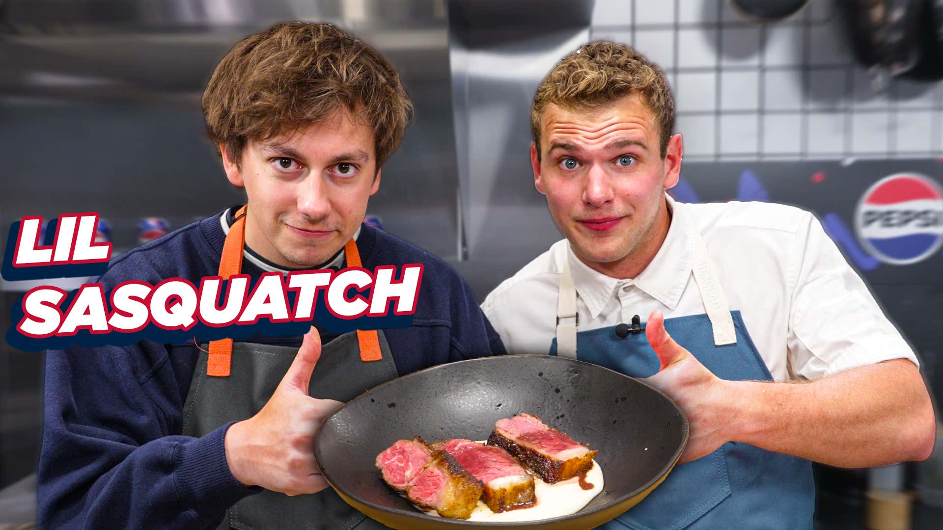 Lil Sasquatch Sears Up PERFECT Steak Recipe | What's For Lunch ...
