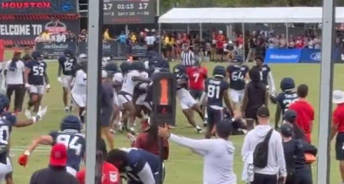 Congratulations To The Houston Texans On Having The First Training Camp Fight Of The NFL Season