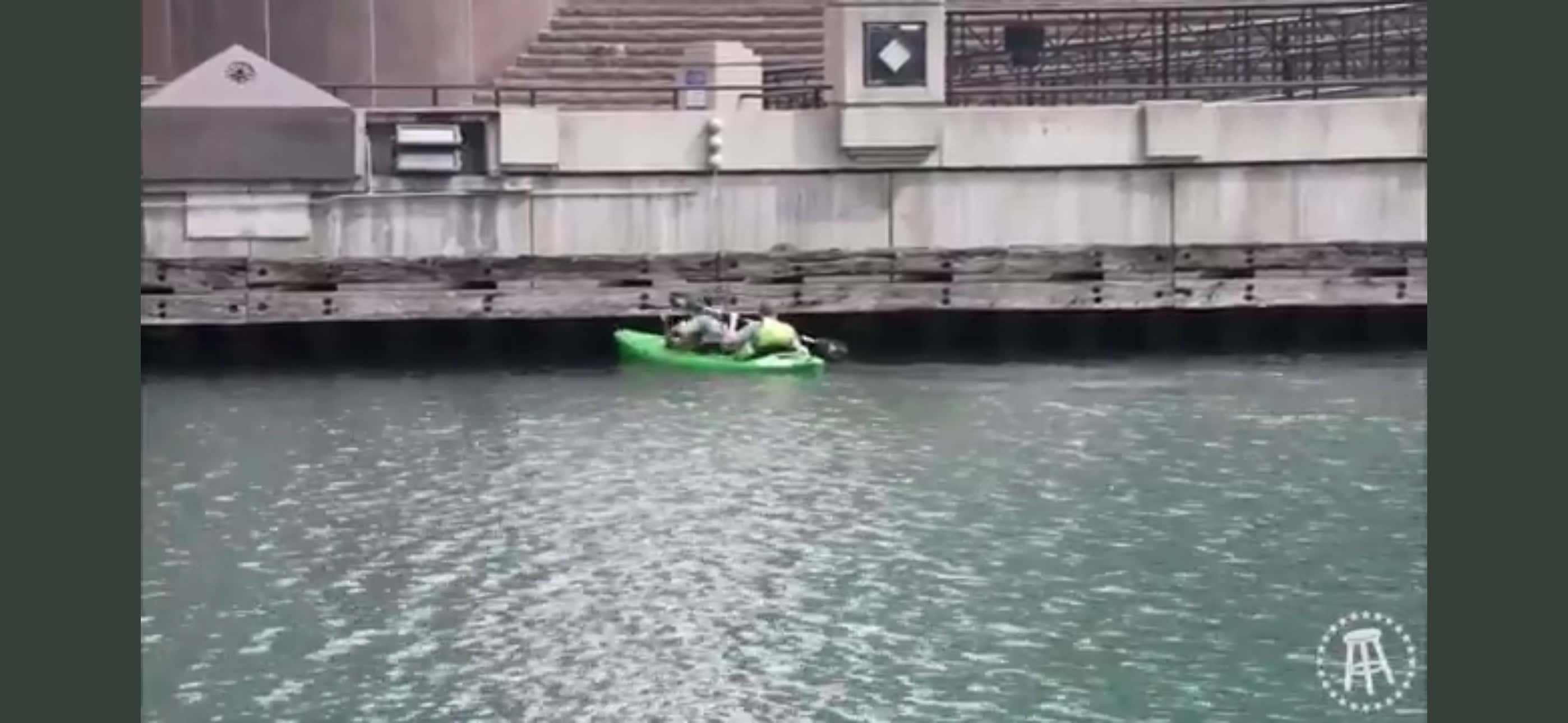 Mintzy And White Sox Dave (Attempt To) Kayak