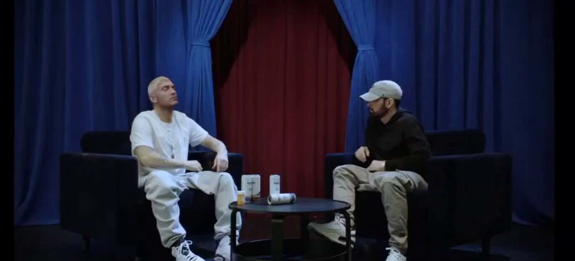 Eminem Said He "Invented The Slim Shady Character Because His Life Was So Fucked Up. And It Only Made Shit Worse" In New Sit Down Interview With Himself