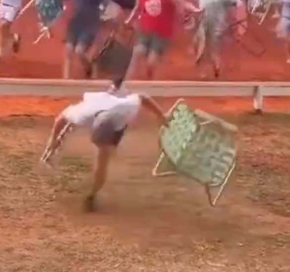 This Country Would Be Way Better Off If Everyone Had The Heart, Will, And Dedication Of This Guy Who Put His Body On The Line For A Seat At The Track