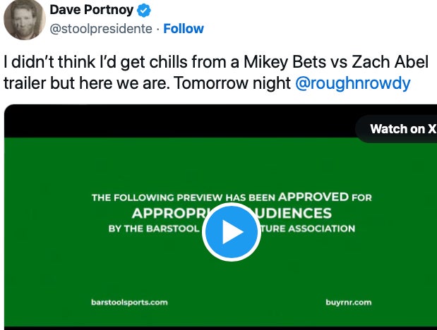 This Trailer For Abel vs Mikey Bets Is Absolutely Electric Also RNR Is Done Forever Unless We Hit 20k Buys