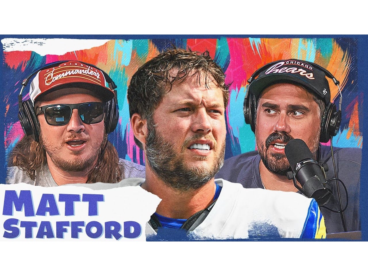 FULL VIDEO EPISODE: Matthew Stafford, Steph Curry Saves America, Getting Excited About Preseason Football + Mt Rushmore of Steroid Users (Alleged)