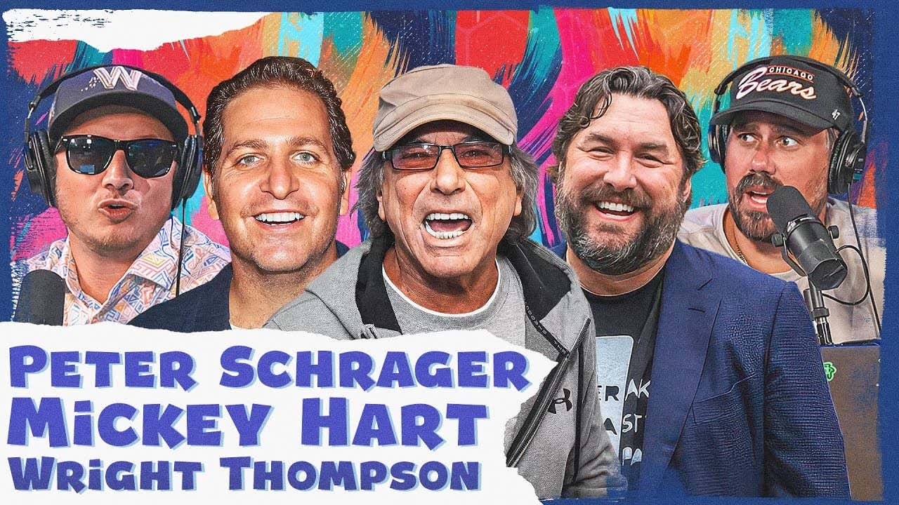 FULL VIDEO EPISODE: Grateful Dead Drummer Mickey Hart & Wright Thompson, Hard Knocks With Peter Schrager, Mt Rushmore Of Soft Things & Hank Has A B10 Team