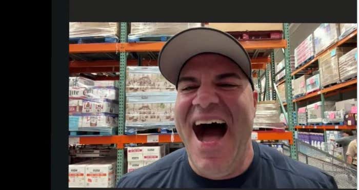Was AJ At A Costco Yesterday Or Was it A Green Screen?!