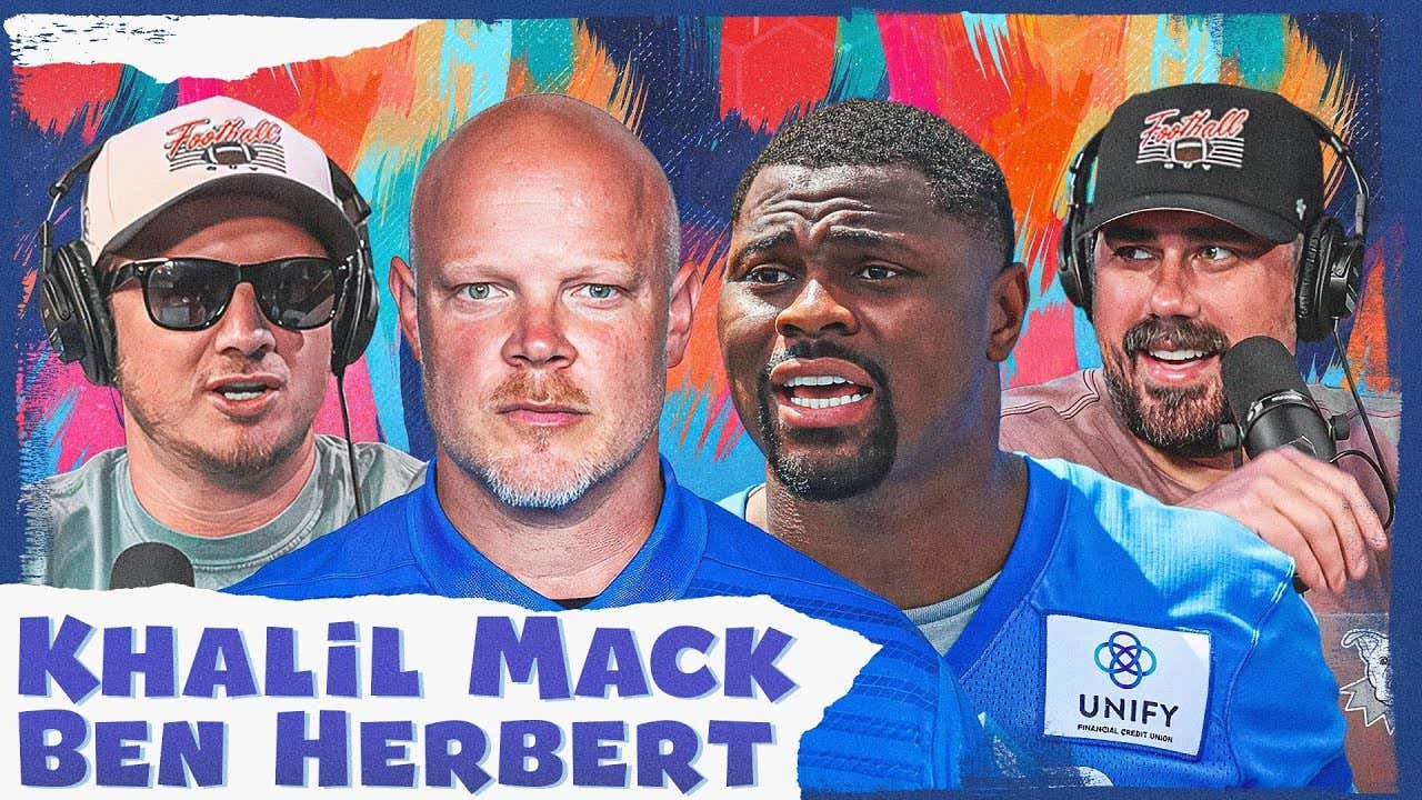 FULL VIDEO EPISODE: Khalil Mack, Head Strength Coach Ben Herbert, Mt Rushmore Of Movie Quotes + Same Faces New Places In The NFL