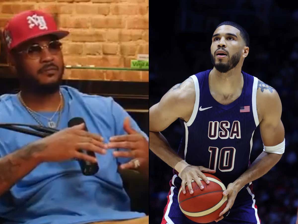 Carmelo Anthony Had By Far The Best Take On Everything That Went Down Between Jayson Tatum And Team USA