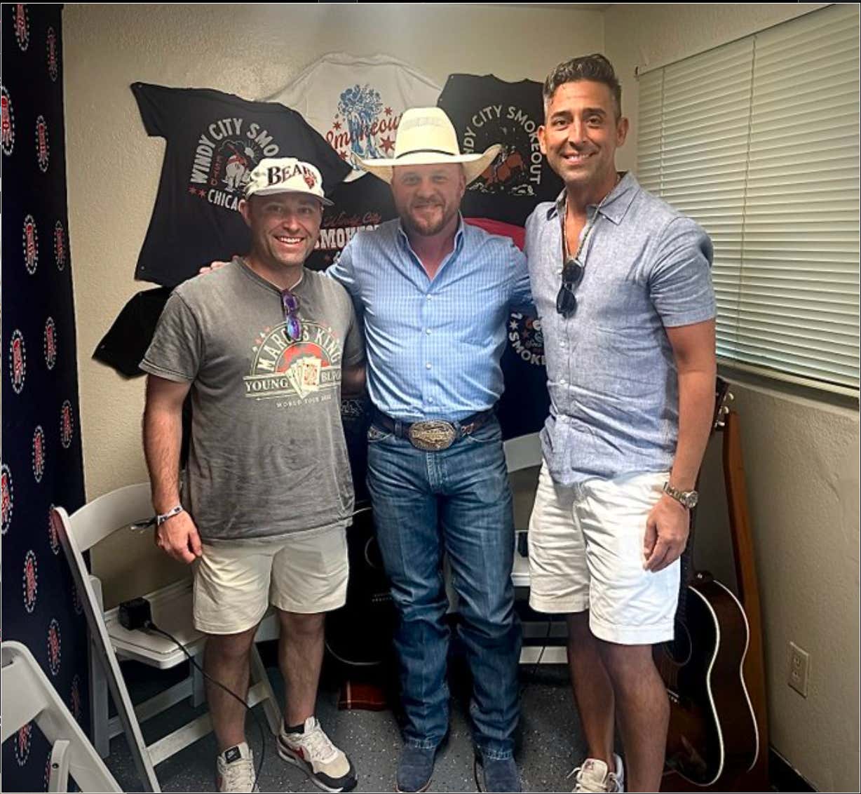 We Got To Interview Real Life Rancher And Former Rodeo Stud Cody Johnson And He Invited White Sox Dave and I To Come Brand Cattle With Him