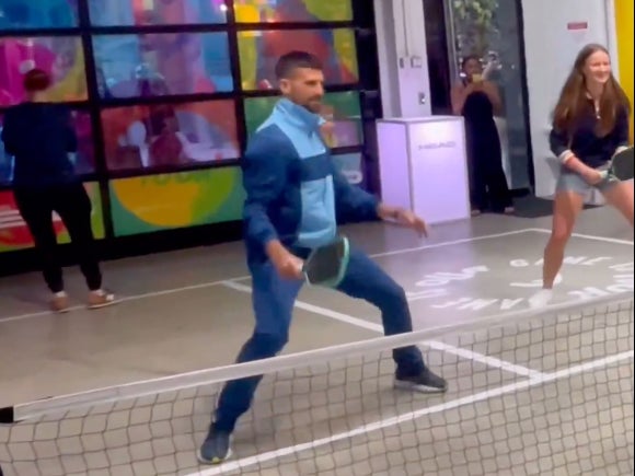 BREAKING: Novak Djokovic Stinks At Pickleball