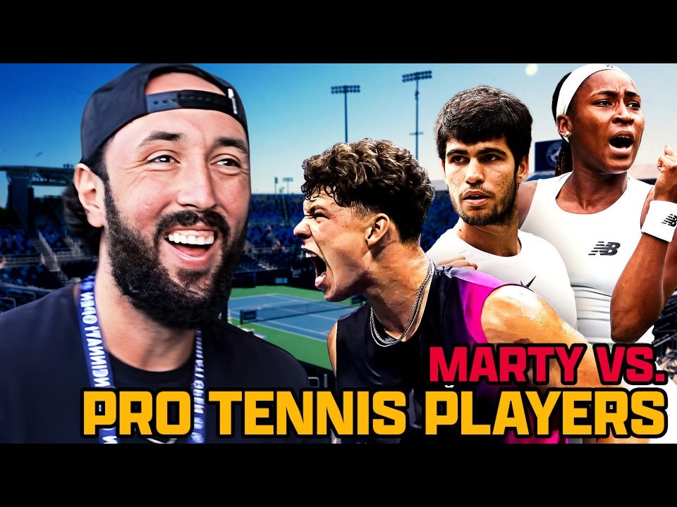 Barstool Blogger Tries Returning A Serve From The Best Tennis Players In The World
