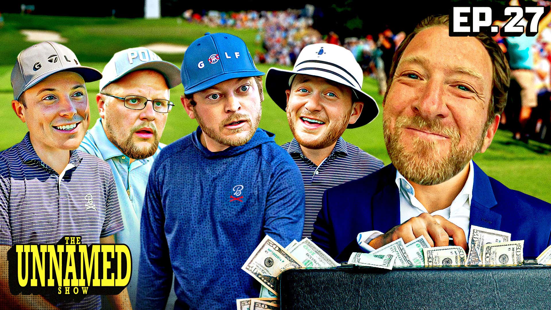 Dave Portnoy Proposes $1,000,000 Golf Content Creator Tournament | The Unnamed Show - Episode 27