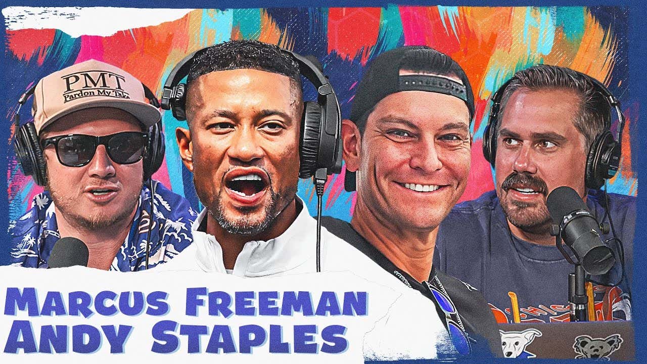 FULL VIDEO EPISODE: Notre Dame HC Marcus Freeman, CFB With Andy Staples + Mt Rushmore Of Business Jargon With Hank’s Dad