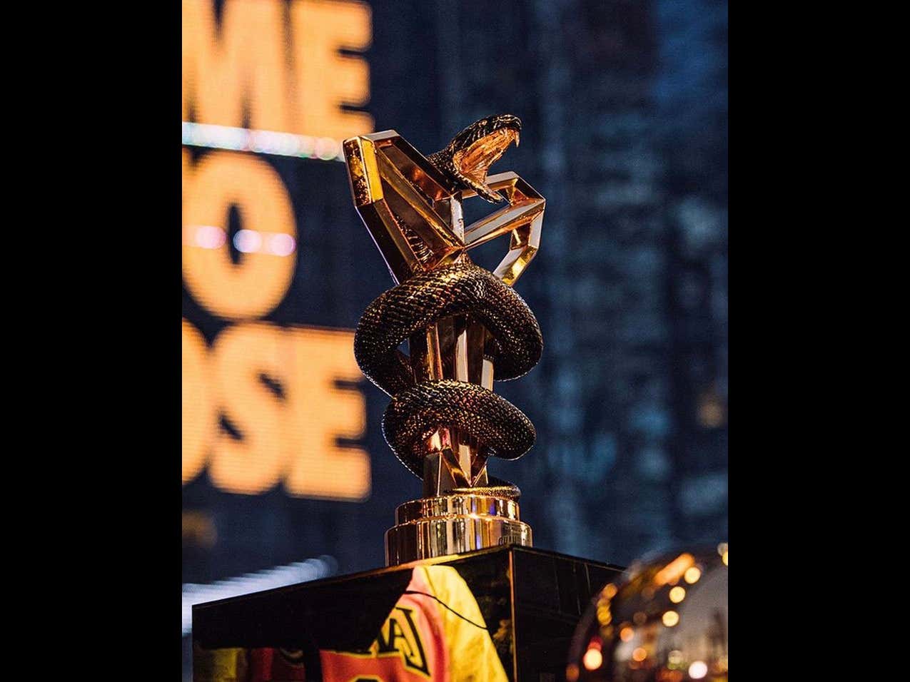 The Mamba Invitational Championship Trophy Might Be One Of The Best Trophy Designs We