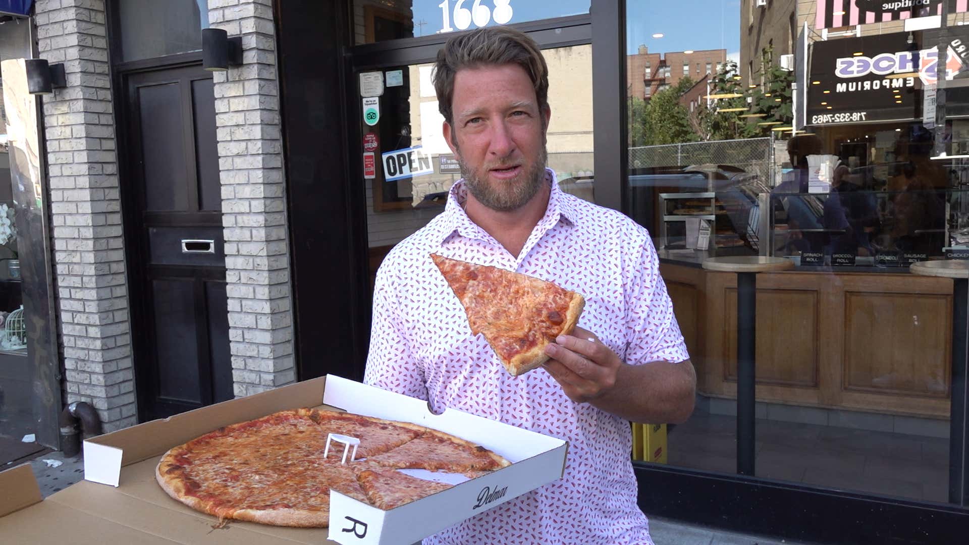 Barstool Pizza Review - Delmar Pizzeria (Brooklyn, NY) presented by Rhoback