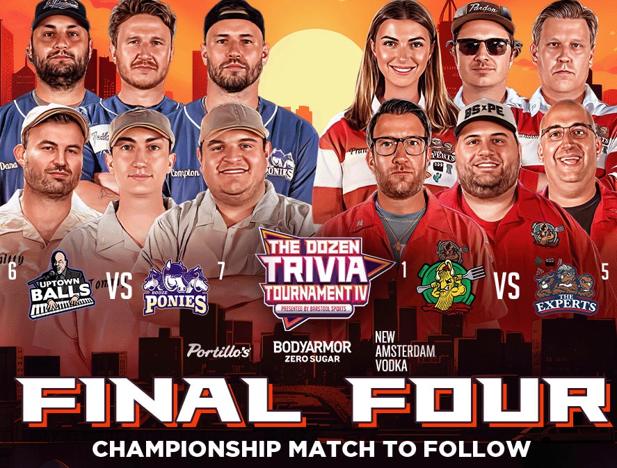 Portnoy & 1-Ziti vs. 6-Uptown Balls | Championship Match - The Dozen Trivia Tournament IV