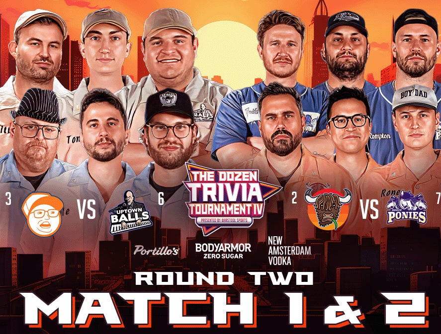 2-The Yak vs. 7-Booze Ponies | Rd 2, Match 6 - The Dozen Trivia Tournament IV