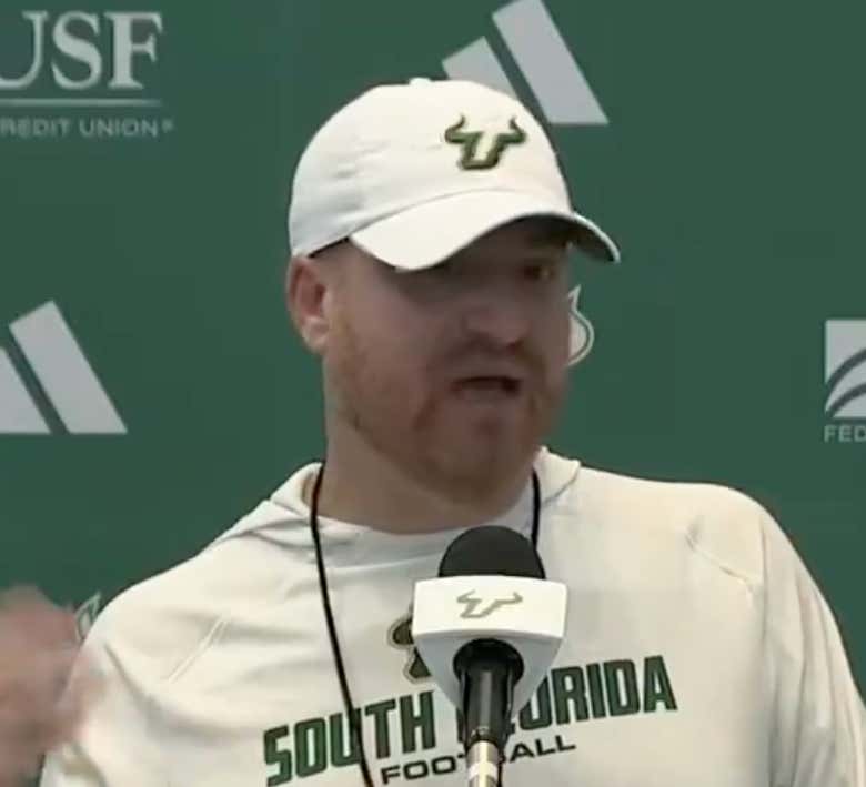 I Respect The "Elite Confidence" Of USF Head Coach Alex Golesh Heading To Alabama As A 31 Point Underdog Vs Alabama But He May Need A Dose Of Reality