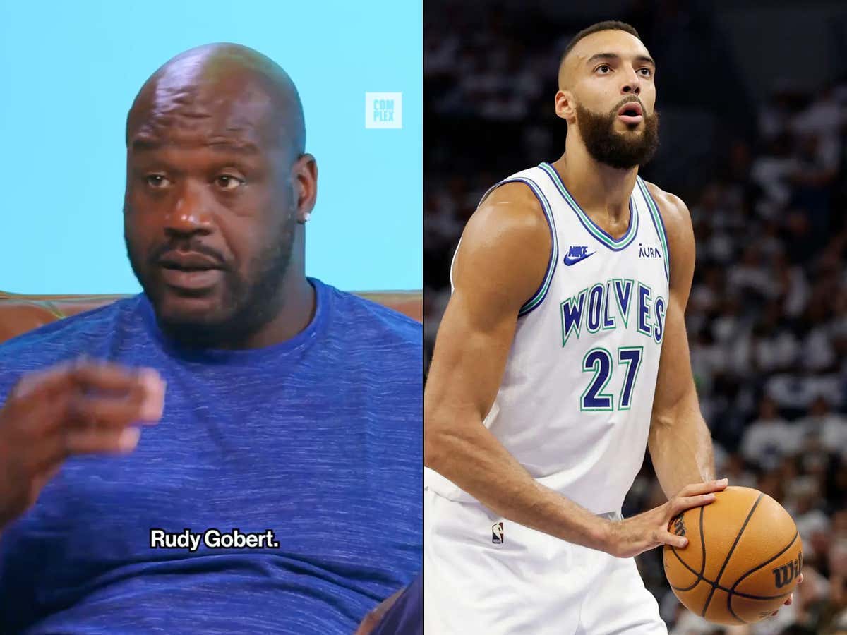 The Hating Of Rudy Gobert Has Reached A New Level After Shaq Calls Him The Worst NBA Player Of All Time