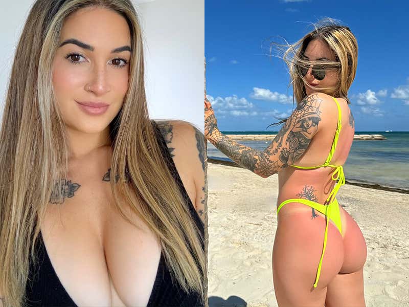 Alanah Cole Tries On See-Thru Lingerie In The MIDDLE Of A Store