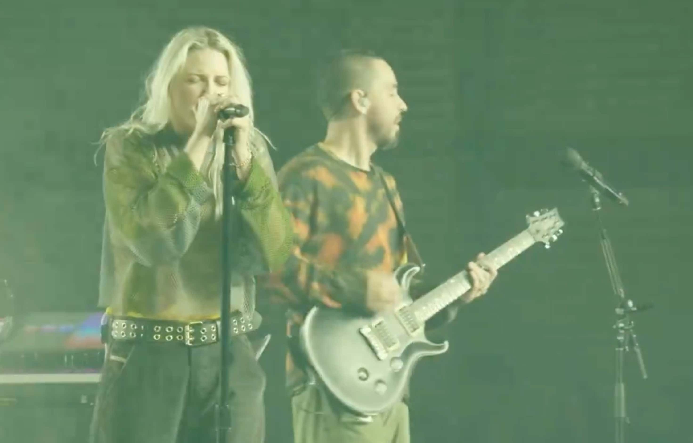 Linkin Park Just Announced Emily Armstrong As Their New Singer And Livestreamed Their First Show Back