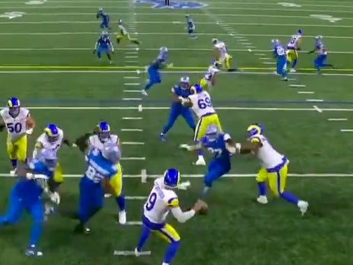 Still In Awe Of Cris Collinsworth Losing His Mind During A Close Game And Calling This Matthew Stafford 6-Yard Pass The 'Throw Of The Year'